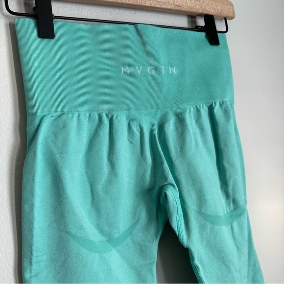 NVGTN turqouise seamless high rise contour legging - Picture 5 of 5